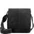  Wax Pull Up Schoudertas Leer 22 cm variant black