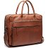  Tacama Koffer Leer 41 cm Laptop compartiment variant cognac