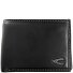  Vegas portemonnee leer 10,5 cm variant schwarz