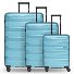 Travel 4-wiel kofferset, 3-delig, met rekbare vouw variant glacier blue metallic Travel 4-wiel kofferset, 3-delig, met rekbare vouw variant glacier blue metallic
