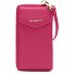  Bologna Leather Mobiel telefoonhoesje Leer 11 cm variant hot pink