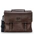  Nashville aktetas XXL 3 vakken leer 39 cm variant dark brown