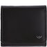  Polo Portemonnee RFID-bescherming Leder 10 cm variant dunkelbraun