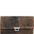  Vintage portefeuille leer 17 cm variant brown