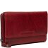 Rhodos Portemonnee RFID-bescherming Leer 14 cm variant red