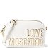  Enameled Logo Crossbody tas 20 cm variant white