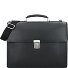  Berlin aktetas leer 40 cm Laptopvak variant schwarz