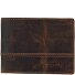 Klassieke portemonnee leer 12,5 cm variant brown Klassieke portemonnee leer 12,5 cm variant brown