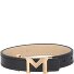  M-Gram Armband Leer 23 cm variant black/gold