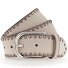 Studded riem leer variant dunkle vanille | 110 cm Studded riem leer variant dunkle vanille | 110 cm