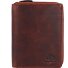  Rugged Portemonnee RFID-bescherming Leer 10 cm variant brown