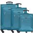 Travel Line 6400 2-4-rollen kofferset 3st. variant petrol Travel Line 6400 2-4-rollen kofferset 3st. variant petrol
