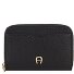 Elsa portemonnee RFID leer 10 cm variant black Elsa portemonnee RFID leer 10 cm variant black