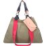  Izzy Canvas Shopper Tas 45 cm variant olive