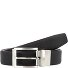 Omkeerbare riem leer variant black | 85 cm Omkeerbare riem leer variant black | 85 cm