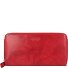  Donna Aurona Portemonnee RFID Leer 19 cm variant rot