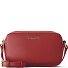  Bologna Leren Schoudertas Camera-Tas Leer Dubbele Ritssluiting 18 cm variant red
