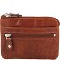  Sleutel portemonnee Leer 11 cm variant braun