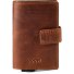  cerratano Kredietkaart etui RFID-bescherming Leer 7 cm variant cognac