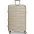  London 4 wielen Trolley L 74 cm met uitbreidingsplooi variant beige