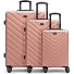  Essentials 07 3-SET 4 wielen Kofferset 3-delig variant rose 3