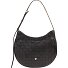  Hispani Schoudertas Leder 32 cm variant black rose