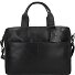  Vintage Jesse aktetas leer 42 cm laptop compartiment variant black