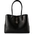  Goccia Shopper Tas M Leer 33 cm variant nero