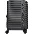 Flyduck 4 wielen Cabinewagen 55 cm met uitbreidingsplooi variant black Flyduck 4 wielen Cabinewagen 55 cm met uitbreidingsplooi variant black