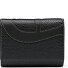  Deborah Portemonnee Leder 12 cm variant black