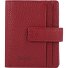  Oslo creditcard etui RFID leer 8,5 cm variant rot