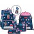 Space Schooltas set 5-delig variant Mermaid Delia Space Schooltas set 5-delig variant Mermaid Delia