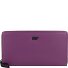 Capri Portemonnee RFID-bescherming Leer 19 cm variant viola Capri Portemonnee RFID-bescherming Leer 19 cm variant viola