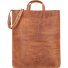  Paperbag Shopper Tas Leer 33 cm variant cognac