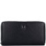 Basics portemonnee leer 19 cm variant schwarz