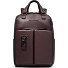  Harper reisrugzak leer 42 cm laptopvak variant dark brown