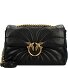 Love Puff Schoudertas Leer 30 cm variant nero-antique gold Love Puff Schoudertas Leer 30 cm variant nero-antique gold