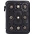  Leren portemonnee 14 cm variant blu indaco