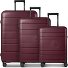  Essentials 11 4 wielen Kofferset 3-delig met uitbreidingsplooi variant burgundy