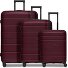 Essentials 11 4 wielen Kofferset 3-delig met uitbreidingsplooi variant burgundy Essentials 11 4 wielen Kofferset 3-delig met uitbreidingsplooi variant burgundy