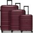 Essentials 11 4 wielen Kofferset 3-delig met uitbreidingsplooi variant burgundy