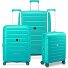  Starlight 3.0 4 wielen Kofferset 3-delig met uitbreidingsplooi variant mint green