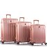 Xtrak 4 wielen Kofferset 3-delig met uitbreidingsplooi variant rose gold Xtrak 4 wielen Kofferset 3-delig met uitbreidingsplooi variant rose gold