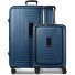  Essentials 14 4-wiel kofferset 2 stuks laptopvak met rekbare vouw variant dark blue metallic