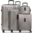  Essentials 14 4-wiel kofferset + beautycase 4 stuks met stretchvouw variant coffee grey metallic