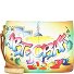  Art+Craft Messenger Leer 41 cm variant handbemalt