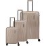  Barbara Novelty 4 wielen Kofferset 3-delig met uitbreidingsplooi variant satin nude