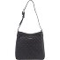  leggero stampa Schoudertas Leer 23 cm variant black