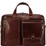  Oxford Koffer Leer 38 cm Laptop compartiment variant mocha