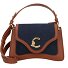  C-Me Handtas Leer 23.5 cm variant blue den-cognac